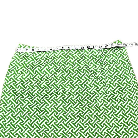Melly M Women’s Green And White Geoprint Pencil Skirt, Size 12, NWT - Picture 5 of 8